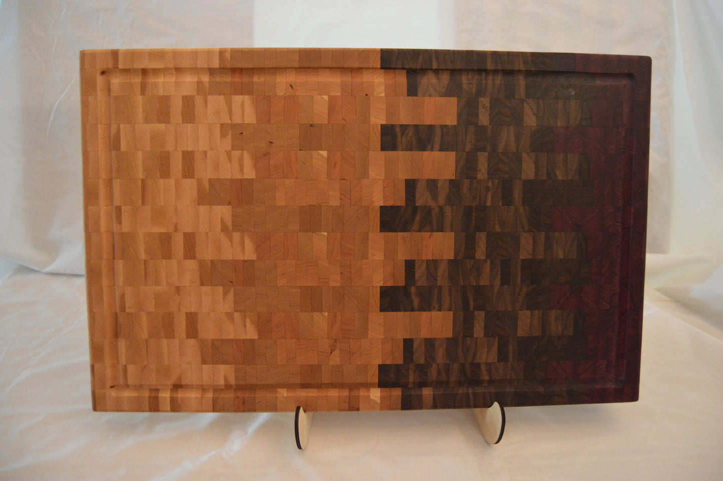 Ombre End Grain Cutting Board